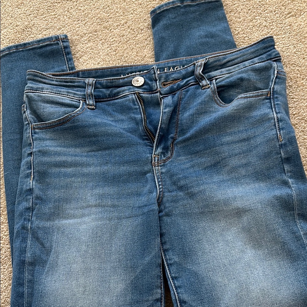 American Eagle Outfitters Women's Blue Jeans